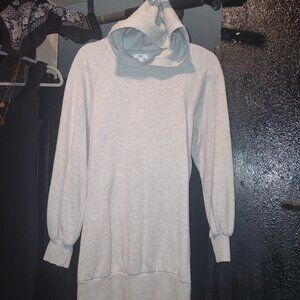 Cute hoodie sweatshirt dress